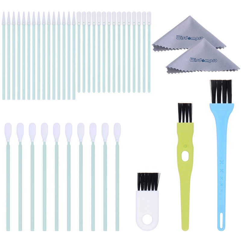 Wisdompro 45 Pcs Cell Phone Cleaning Kit, USB Charging Port Cleaner and Headphone Jack Brush Tool Set for Phones, Tablets, Earbuds, Laptops and Other Electronics - Image 1